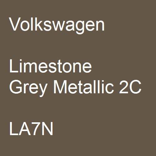 Volkswagen, Limestone Grey Metallic 2C, LA7N.